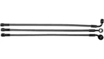 Magnum Harleydavidson Designer Series Braided Non-abs Front Brake Line Kit 47125. Fixed Price $49.95.