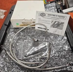 Oem Harley Front Ss Braided Steel Dual Disc Brake Line Kit Road King Flhr 00. Fixed Price $99.99.