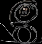 Choppers LA-8051KT-16M Cable MN15-17"FLHT Abs. Fixed Price $334.00.