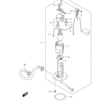 Suzuki GSX1300R Hayabusa 2014-2020 Genuine Fuel Pump Hose New 15810-15H10. Fixed Price $53.72.