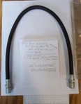 Yamaha 1972-XS650 1976-RD200 *aftermarket Front Brake Hose #2* (CBL1). Fixed Price $49.95.