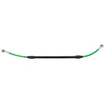 Tusk Rear Motorcycle Steel Braided Brake Line Green For Kawasaki KX85 2001-2023. Fixed Price $46.66.
