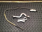 1990 Kawasaki KX250 Oem Rear Brake Master Cylinder & Line. Fixed Price $45.00.