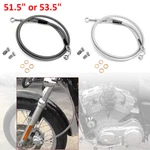 Softail 12" 14" 16" 18" Bar Brake Line Kit Front For Harley Fxst Flst Non-abs. Fixed Price $49.99.