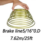 5/16 Inch Od Zinc Steel 25 Ft Roll Coil Brake Fuel Trans Line Tubing Multi-color. Fixed Price $25.72.