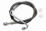 Stainless Steel 24 Front Brake Hose For Harley Davidson By V-twin. Fixed Price $59.91.