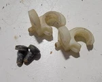 Rear Brake Hose Swingarm Stay Clips 1996 Ktm 620 Exc LC4. Fixed Price $16.99.