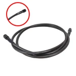 21.7" 55CM Abs Smoky Black Front Upper Brake Lines Cable For Harley Flhr Flhx. Fixed Price $49.95.