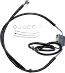 Drag Specialties Brake Line Front Black Plus 6 Inch Fxdf 2012-2017. Fixed Price $141.70.