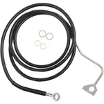 Drag Specialties +8" Brake Line Front Black Vinyl 14-17FL W/abs 614220-8BLK. Fixed Price $87.67.