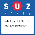 59480-20F01-000 Suzuki Hose,fr Brake NO.1 5948020F01000, New Genuine Oem Part. Fixed Price $74.68.
