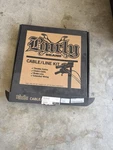 Burly Brand Complete Black Vinyl Handlebar Cable/brake Line Kit For 14" B30-1040. Fixed Price $190.00.