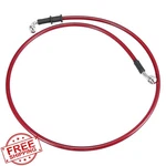 Motoforti 110CM Motorcycle Brake Clutch Oil Hose Hydraulic Braided Red. Fixed Price $20.00.