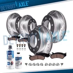 4WD Front And Rear Brake Rotors Ceramic Pads Kit Ford F-350 Super Duty. Fixed Price $357.00.