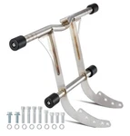 Harley 2018-2024 Engine Guard Highway Peg Two-step Front Crash Bar With Wings. Fixed Price $220.00.