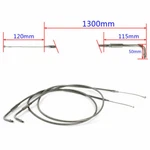 51.5" Braid Throttle Cable For Harley Fatboy Flstf Night Rod Vrscdx Road King. Fixed Price $74.55.