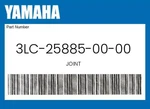 Yamaha Genuine Joint 3LC-25885-00-00. Fixed Price $28.47.