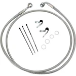 Drag Specialties +10" Brake Line Front Stainless Steel Fxd 95-9 1741-2679. Fixed Price $67.12.