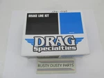 Drag Specialties Harley 2009-13 Dresser Rear Non Abs Brake Line Kit 1741-6340. Fixed Price $149.99.