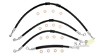 Honda CBR600F Hurricane Front Brake Hose Set X 3 1 Upper + 2 Lower Rear. Fixed Price $102.99.