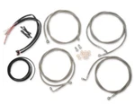 0610-1946 LA-8054KT2-16COMPLETE Stainless Braided Handlebar Cable/brake Line Kit. Fixed Price $289.99.