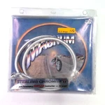 Magnum Chrome 38" Harley Non Abs Single Front Brake 60 10MM 1741-3342 36638SW. Fixed Price $22.50.