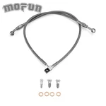 For Harley 11-17 Softail 42552-11 41800305 19.5" Braided Brake Line Kit Abs. Fixed Price $23.99.