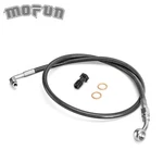16" 18" Bar Upper Brake Line Kit For Harley Fat Bob Low Rider St 2018+ W/abs. Fixed Price $31.19.