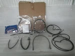 17-20 Harley Davidson Touring Magnum Black Pearl Handlebar Cable Kit 12"-14". Fixed Price $549.99.