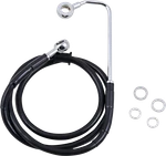 Drag Specialties Brake Line +6" Black '15-'17 Softail 618299-6BLK. Fixed Price $95.83.