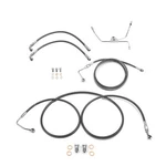 12"-14" Handlebar Brake Line Kit For Harley 09-13 Touring Road Electra Glide Abs. Fixed Price $89.99.