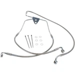 Drag Specialties +4" Brake Line Front Stainless Steel Flh 96-07 1741-2630. Fixed Price $133.30.