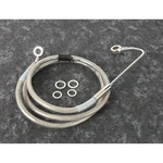 Drag Specialties Ss Abs Ext Single Disc Front Upper Brake Line +10 1741-5769. Fixed Price $91.75.