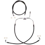 Magnum Black Coated Xr Stainless Front Brakeline Kit 25IN. Upper SBC1304-25. Fixed Price $134.71.