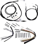 Burly Complete Black Vinyl Cables For 14" Ape Hanger Handlebars (B30-1010). Fixed Price $154.97.