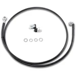 Drag Specialties +10" Brake Line Black Vinyl Front 99-07ST 640210-10BLK. Fixed Price $66.01.