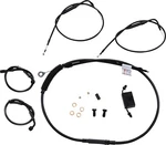 Burly Clubman Bar Control Cable/brake Line Kit Black Harley Davidson Sportster. Fixed Price $218.89.