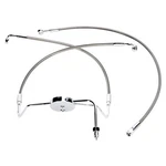Magnum SSC130527 Clear Coated Xr Stainless Front Brakeline KIT-27IN. Upper. Fixed Price $149.74.