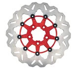 Galfer Wave Full-floating Front Brake Rotor 11.5" Red #DF835CW-R Harley Davidson. Fixed Price $299.99.