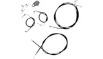 Choppers Cable/brake Line Kit Mini Ape Hangers Black Vinyl LA-8157KT-08B. Fixed Price $321.32.