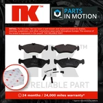 Brake Pads Set Fits Vw Lt MK2 2.5D Rear 96 To Nk 2D0698451 Volkswagen Quality. Fixed Price $34.58.