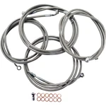 Standard Ss Braided Cable/brake Line Kit For 15" 17" Ape Hangers LA-8052KT-16. Fixed Price $257.17.