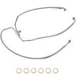 Touring 12" Extended Front Brake Line For Harley 1996-2013 Road Glide No Abs. Fixed Price $77.99.