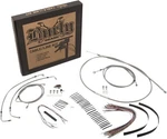 Burly Cable/brake Line Kit For 15" Bagger Bars Non-abs Stainless Braid #B30-1105. Fixed Price $456.35.
