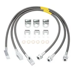 New Stainless Extended Brake Lines For Jeep Wrangler Tj Unlimited 2004-2006 4WD. Fixed Price $30.99.