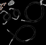 Choppers LA-8051KT-16B Cable BK15-17"FLHT Abs. Fixed Price $329.97.