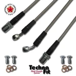 For 2002-2005 Lexus IS300 Front And Rear Techna-fit Stainless Steel Brake Lines. Fixed Price $121.95.