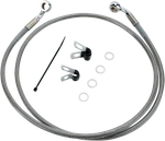 Drag Specialties Extended Stainless Steel Front Brake Line Kit 48 3/8IN. Clea.... Fixed Price $66.99.