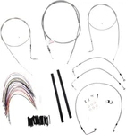 Burly Cable/brake Line Kit For 18" Ape Hangers Stainless Braid #B30-1078. Fixed Price $456.35.