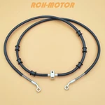 Braided Steel Front Brake Hose Line For Yamaha BG4-F5872-02-00 BG4-F5872-03-00. Fixed Price $45.98.